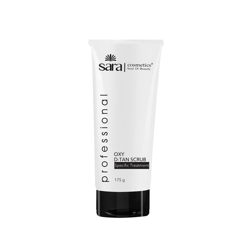 Sara Bridal Glow Facial Kit & Sara Oxy D-Tan Scrub Combo | Glow Booster & Skin Exfoliator Formula | Combo All Skin Types | For Women & Men | 41+175g